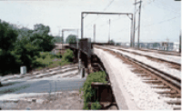 Multi span steel girder bridge, Ford City, IL