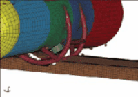 Tank Car Roll Over Test